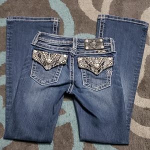 Miss Me Bottoms - Miss Me sz 10 Girls jean bootcut Miss Me Bottoms - Miss Me sz 10 Girls jean bootcut